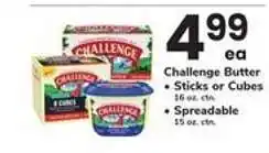 Safeway Challenge Butter offer