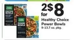 Safeway Healthy Choice Power Bowls offer