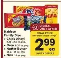 Safeway Nabisco Family Size offer
