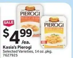 Stop&Shop Kasia's Pierogi offer