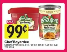 Stop&Shop Chef Boyardee offer