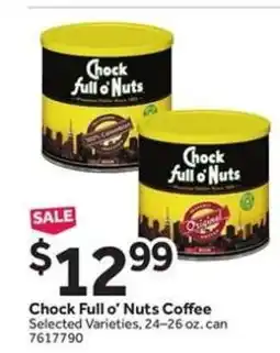 Stop&Shop Chock Full o'Nuts Coffee offer