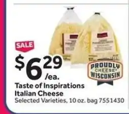 Stop&Shop Taste of Inspirations Italian Cheese offer