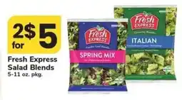 Safeway Fresh Express Salad Blends offer