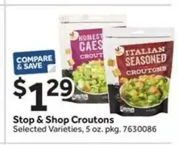 Stop&Shop Stop & Shop Croutons offer