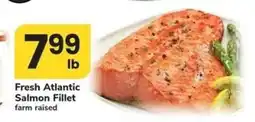 Safeway Fresh Atlantic Salmon Fillet offer