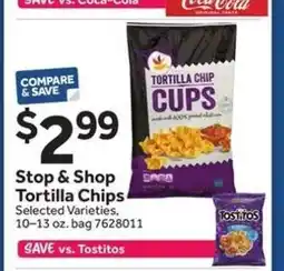 Stop&Shop Stop & Shop Tortilla Chips offer