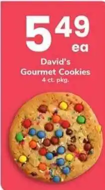 Safeway David's Gourmet Cookies offer