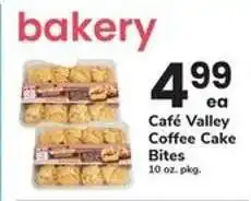 Safeway Café Valley Coffee Cake Bites offer