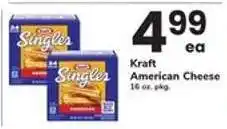 Safeway Kraft American Cheese offer
