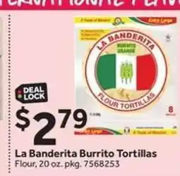 Stop&Shop La Banderita Burrito Tortillas offer