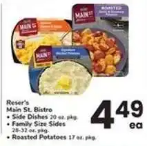 Safeway Reser's Main St Bistro offer