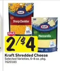Stop&Shop Kraft Shredded Cheese offer