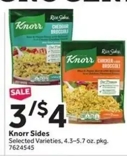 Stop&Shop Knorr Sides offer