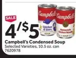 Stop&Shop Campbell's Condensed Soup offer