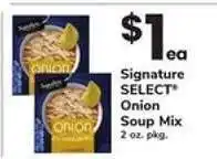 Safeway Signature SELECT Onion Soup Mix offer