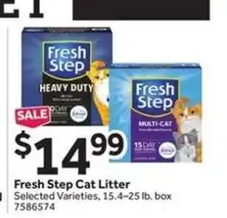Stop&Shop Fresh Step Cat Litter offer