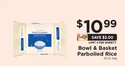 ShopRite Bowl & Basket Parboiled Rice offer