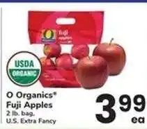 Safeway O Organics Fuji Apples offer