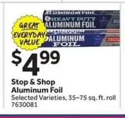 Stop&Shop Stop & Shop Aluminum Foil offer