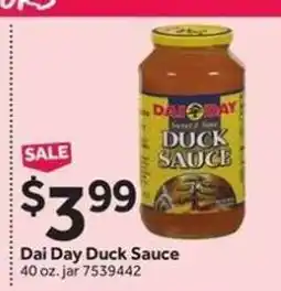 Stop&Shop Dai Day Duck Sauce offer