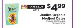 ShopRite Joolies Organic Medjool Dates offer