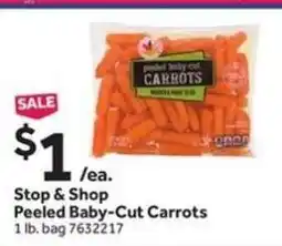 Stop&Shop Stop & Shop Peeled Baby-Cut Carrots offer