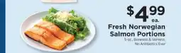 ShopRite Fresh Norwegian Salmon Portions offer