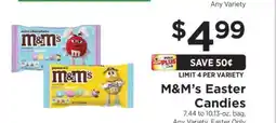 ShopRite M&M's Easter Candies offer