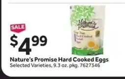 Stop&Shop Nature's Promise Hard Cooked Eggs offer