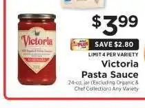 ShopRite Victoria Pasta Sauce offer
