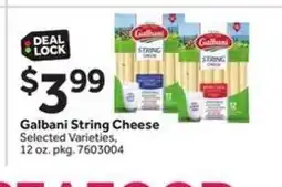 Stop&Shop Galbani String Cheese offer
