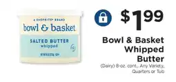 ShopRite Bowl & Basket Whipped Butter offer