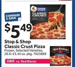 Stop&Shop Stop & Shop Classic Crust Pizza offer