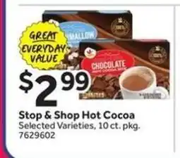 Stop&Shop Stop & Shop Hot Cocoa offer