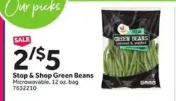Stop&Shop Stop & Shop Green Beans offer