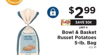 ShopRite Bowl & Basket Russet Potatoes offer
