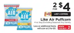 ShopRite Like Air Puffcorn offer
