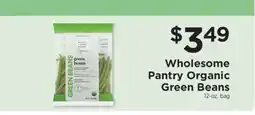 ShopRite Wholesome Pantry Organic Green Beans offer
