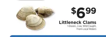 ShopRite Littleneck Clams offer