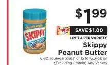 ShopRite Skippy Peanut Butter offer