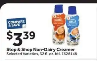 Stop&Shop Stop & Shop Non-Dairy Creamer offer