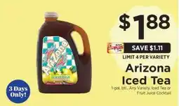 ShopRite Arizona Iced Tea offer