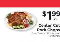 ShopRite Center-Cut Pork Chops offer