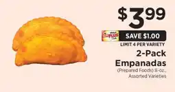 ShopRite 2-Pack Empanadas offer