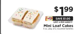 ShopRite Mini Loaf Cakes offer