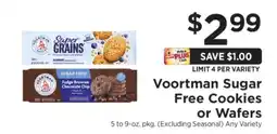 ShopRite Voortman Sugar Free Cookies or Wafers offer