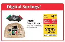 ShopRite Rustik Oven Bread offer