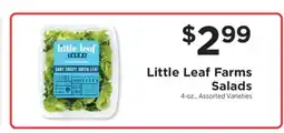 ShopRite Little Leaf Farms Salads offer