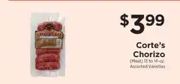 ShopRite Corte's Chorizo offer